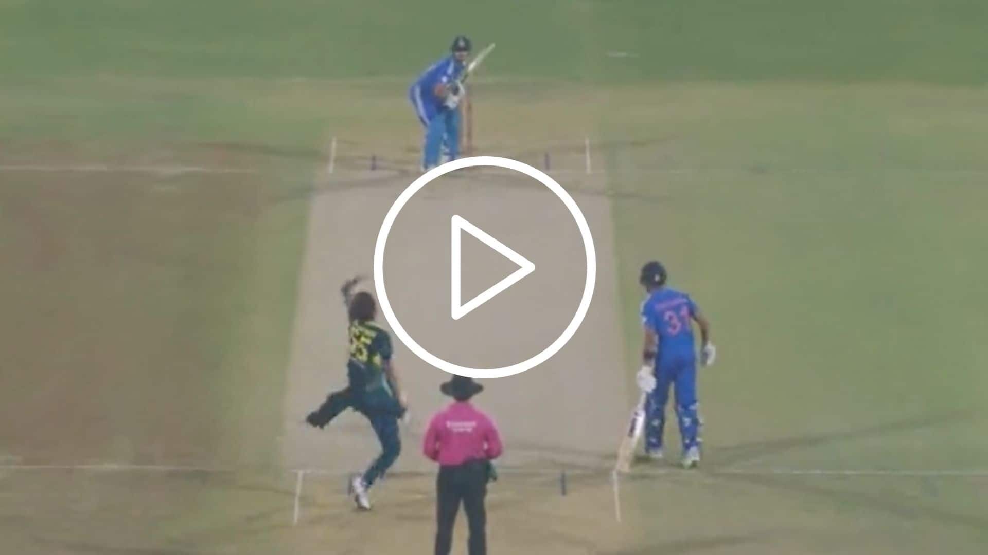 [Watch] Ishan Kishan Falls For A Duck As Australia Stun India In 3rd T20I